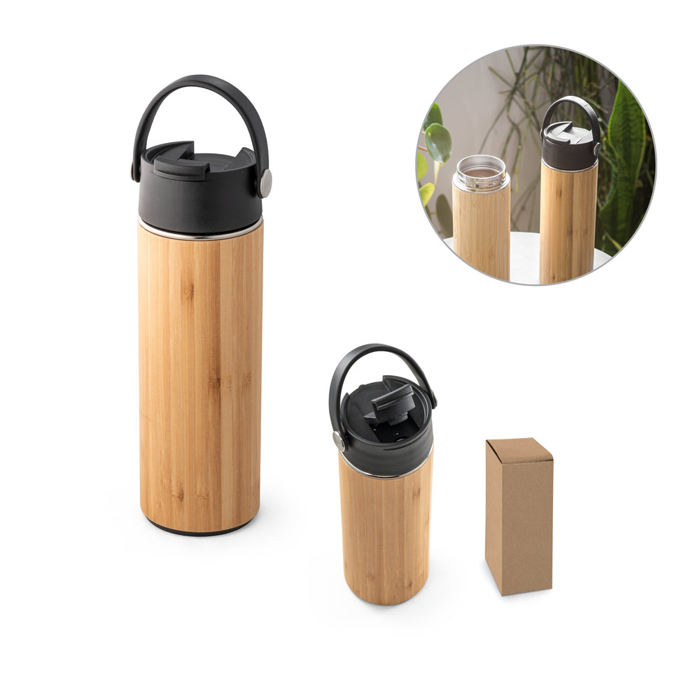 RD 94257-Squeeze em bambu personalizado Térmico